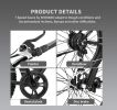 AOSTIRMOTOR 26" 500W Electric Bike Fat Tire P7 36V 12.5AH Removable Lithium Battery for Adults S07-P - as Pic