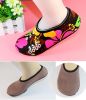 5 Pairs Slipper Socks Non-skid House Floor Socks Random Pattern - Default