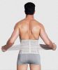 Waist Trimmers for Men Low Belly Stomach Wraps for Weight Loss - White - M