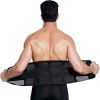 Waist Trimmers for Men Low Belly Stomach Wraps for Weight Loss - White - M