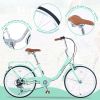 7 Speed, Steel Frame,Multiple Colors 22 Inch Girls Bicycle - as Pic