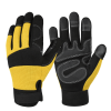 Climbing Tactical Full Finger Combat Riding Touch Screen Gloves Outdoor Roping Work Rocks Parkour Carabiners Rigging Grip - Gray - XL