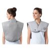 Heated Neck And Shoulder Massager Wrap - grey